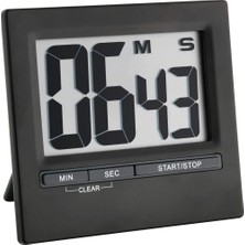 Tfa Dostmann Elektronik Zamanlayıcı, Siyah, (L) 84 x (B) 16 (40) x (H) 77 mm