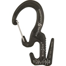 Nite Ize Carabiner Resim 9: Karabina, Gri-Siyah S Siyah