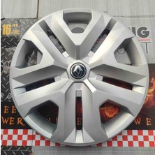 Yk 16 Inç Renault Megane / Clio / Fluence / Captur Yeni Tip 5 Kol Saç Jant Uyumlu Jant Kapağı 4 Adet