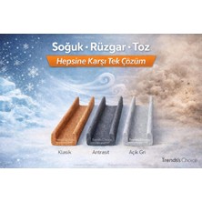 Trends's Choice 3 Adet Kapı Altı Rüzgar Önleyici Isı Yalıtım Süngeri Ses Toz Soğuk Geçirmez Enerji Tasarruflu Rüzgarlık