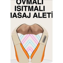 Eco Lounge Isıtmalı Boyun Masaj Aleti Çift Yönlü Ovmalı Bel Sırt Bacak Masaj Cihazı BX-315987