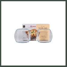 Bezos Sıgmaglass 300CC 2lı Bılbao Cam Fırın Kabı Nhr