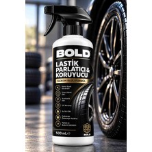 Bold Silikon Bazlı Lastik Parlatıcı ve Koruyucu Sprey 500 ml – Uv Koruma, Su Itici ve Antistatik Etki