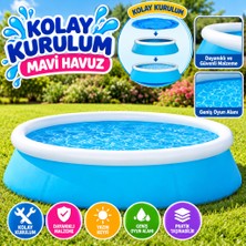 NW NessiWorld IH28101 Kolay Kurulum Mavi Havuz