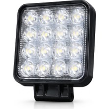 Msk Oto Yerli Üretim Yüksek Güçlü Çalışma Lambası 9-36 Volt Traktör Iş Makinesi Offroad