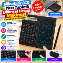 NW NessiWorld Silinebilir LCD Yazı Tabletli,kalemli Katlanabilir Bilimsel Hesap Makinesi