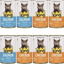 TeknoKapsül King Konserve Konserve 400GR. Mix 12LI Kutu