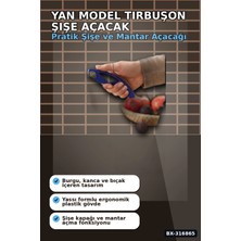 Eco Lounge Tirbuşon Şişe Açacak Metal ve Plastik Gövdeli Pratik Mutfak Yan Modeli BX-316865