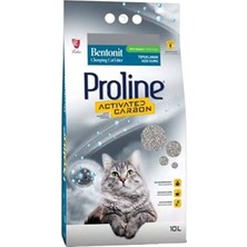 Bezos Proline Aktif Karbonlu Bentonit Kedi Kumu 10 L Gambera1