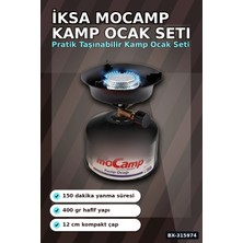 Eco Lounge Kamp Ocağı Taşınabilir 600 Derece Isıya Dayanıklı Fırın Boyalı Paslanmaz Tekli BX-315974
