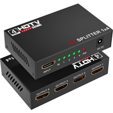 TeknoKapsül Senseı Sp-Hd Splıtter/1-4 1 Giriş 4 Çıkış 1080P V1.4 HDMI Splıtter