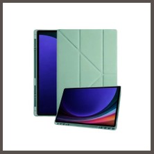 Nexora Living Samsung Galaxy Tab A11 Kalemlikli Mars Tablet Kılıfı - Açık Yeşil Nxrlvng
