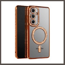 Nexora Living Samsung Galaxy A37 5g Joke Simli Magneticsafe Kılıf - Turuncu Nxrlvng