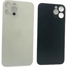 Elitse iPhone 12 Pro Arka Kapak (Cam) Beyaz