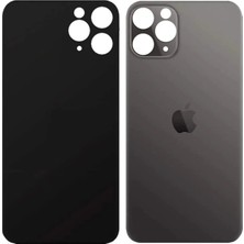 Elitse iPhone 11 Pro Max Arka Kapak Uzay Grisi (Siyah)