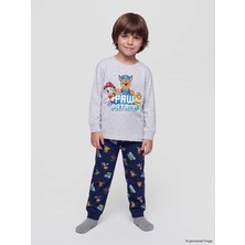 Lc Waikiki Yeni Sezon Gri Paw Patrol Baskılı Erkek Çocuk Pijama Takımı