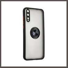 Nexora Living Huawei P40 Lite E Montreal Yüzüklü Silikon Kapak - Siyah Nxrlvng
