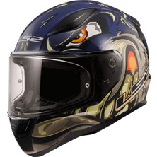 Ls2 Rapıd 2 Kask Spox Mavi-Gri