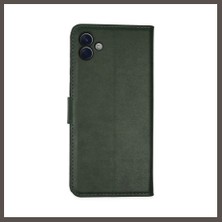 Nexora Living Samsung Galaxy A04 Kılıf Trend S Plus Kapaklı Kılıf - Yeşil Nxrlvng