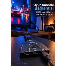 Marsilyan Hdmı Switch Hdr ve Yuv 4:4:4 Destekli Seçici