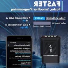 Bluetooth Obd2 Araç Tarama Cihazı, Çoklu Protokoller Destekli