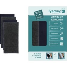 Yıkamaya Dayanıklı Yapışkanlı Yama Seti, 4 Adet 28 cm x 15 cm Boyutunda