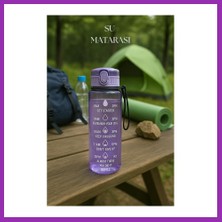 Salmore Suluk & Su Şişesi & Sporcu Matara Mor 1000 ml Bty
