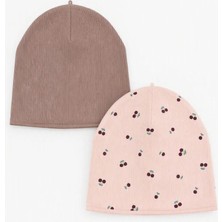 Lc Waikiki Yeni Sezon Pembe 2'li Kız Bebek Bere