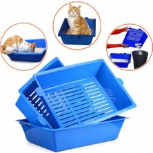 Elekli 3 Katlı Kedi Tuvaleti