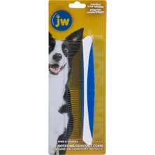Jw Pet Company 8-Inç Gripsoft Dönen Konfor Tarak, Ince ve Kaba