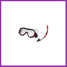 Salmore Duny Dıve 4105-DN26 Tempared Maske Snorkel 1 Adet Bty