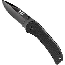 DA980008 Kemer Askı Kancalı Katlanabilir 16CM Paslanmaz Çelik Siyah Kamp Çakısı Bıçağı