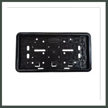 Bezos Çerçeveli Motosiklet Plakalık Plaka Altlığı Siyah 26X17CM 1 Adet Nhr