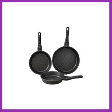 Salmore Redchef 20-24-28CM 3lu Dokum Tava Set Bty