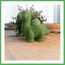 Astraltech 3D Baskı Dinozor Yumurtalık - Sevimli Eggosaurus Yumurta Tutucu-Yeşil Bezoss