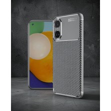 TeknoKapsül Oppo A60 Kılıf Auto Focus Karbon Kapak - Gri