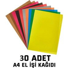 Tr 30 A Det A4 Elişi Kağıdı Karışık Renk