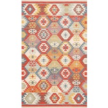 Tr Nomad Nmd 01 Multy Yıkanabilir, Çift Taraflı Kullanıma Uygun Yumuşak Tuşeli Otantik Kilim,