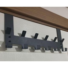Tr Risingmaber Metal Amerikan Kapı Arkası Vidalı Askılık Organizer ve Banyo Kapı Arkası Vid