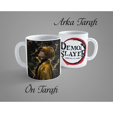 OGC Demon Slayer Zenitsu Agatsuma 3 Porselen Kupa Bardak