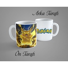 OGC Pokemon Pikachu 2 Porselen Kupa Bardak