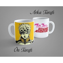 OGC Jojo's Bizarre Adventure Giorno Giovanna 3 Porselen Kupa Bardak