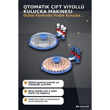 Eco Lounge Kuluçka Makinesi Otomatik Çift Viyollü 80 Tavuk 240 Bıldırcın Yumurta Kapasiteli BX-316169