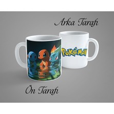 OGC Pokemon Bulbasaur-Charmander-Squirtle Porselen Kupa Bardak