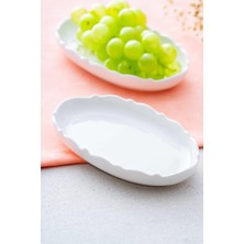 Tr Nirvana Oval Kayık Tabak - 17 cm