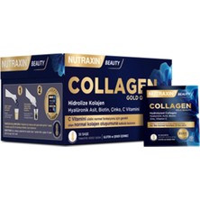 Tr Beauty Collagen Gold Quality, Hidrolize Kolajen, Hyalüronik Asit, Biotin, Çinko, C Vitamini, An