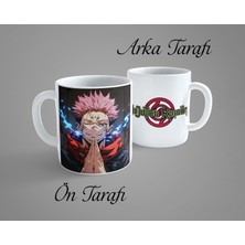 OGC Jujutsu Kaisen Ryomen Sukuna 2 Porselen Kupa Bardak