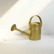Tr Olivia 3,5 Litre Metal Çiçek Bahçe Sulama Kabı – Modern Dekoratif Çok Amaçlı Sulak (Alt�