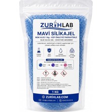 Tr Mavi Silikajel Nem Alıcı 1 kg Renk Değiştiren Indikatörlü