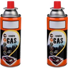 Tr Kamp Gazı Bütan Propan Gaz Tüpü Portatif Ocak Kartuşu Tek Kullanımlık Pürmüz 400 ml 2